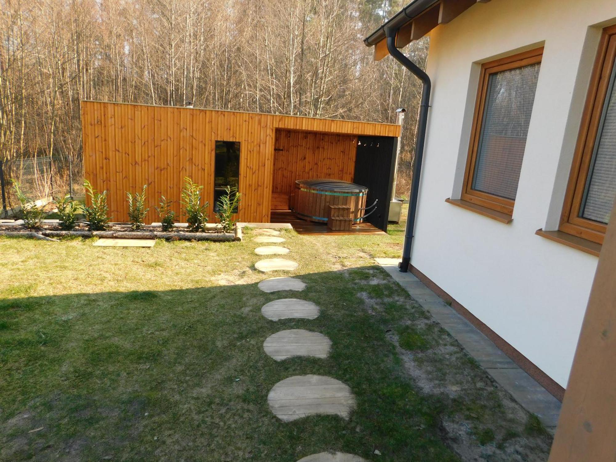 Forest House Sasino-Spa Sauna Balia Esterno foto